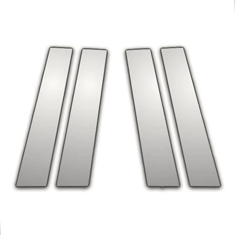 4Pc Chrome Pillar Post Covers Replacement for Mercury Tracer (1991–1996)
