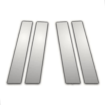 4Pc Chrome Pillar Post Covers Replacement for Mercury Tracer (1991–1996)