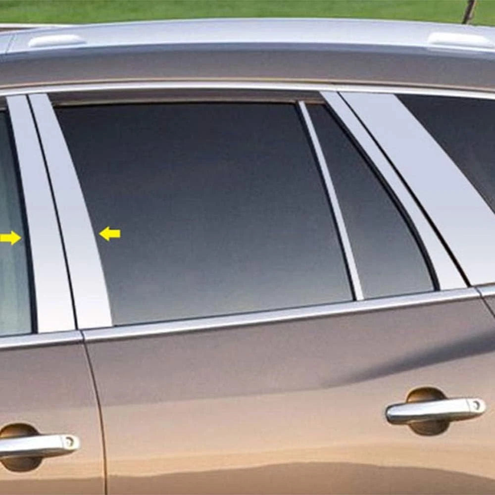 Luxury FX Chrome Pillar Post Set 4pc for 2008–2017 Buick Enclave