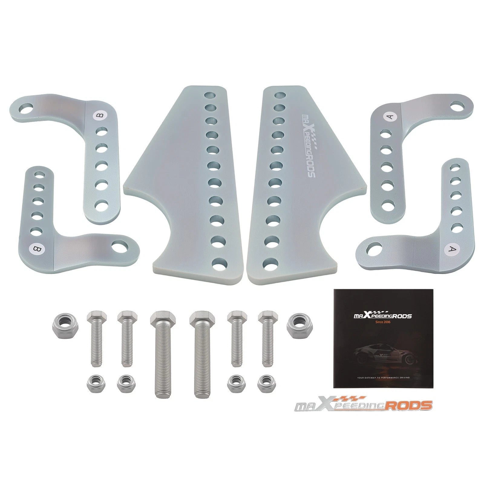 Adjustable Lower Coil Over Shock Mount Kit for 3" Axle Tubes Universal (2000–2005)