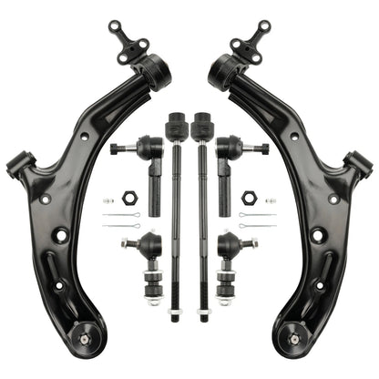 Front Lower Control Arms, Tie Rods & Sway Bars for 2002–2006 Nissan Sentra