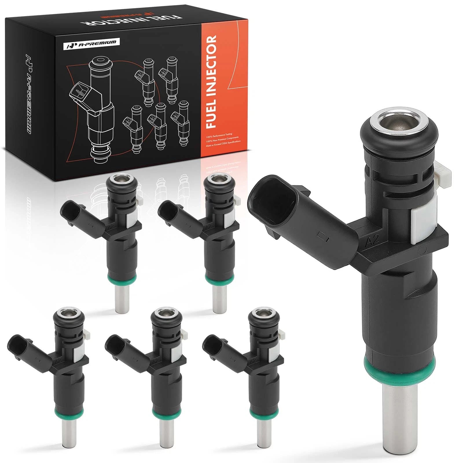 6X Fuel Injector for Mercedes-Benz C300 C350 C230 (2006–2012)