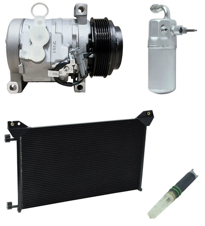 AC Compressor Kit with Condenser for Chevrolet Silverado 2500 HD (2011–2013)