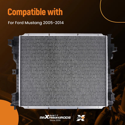 Cross Flow Radiator for Ford Mustang (2005–2014)