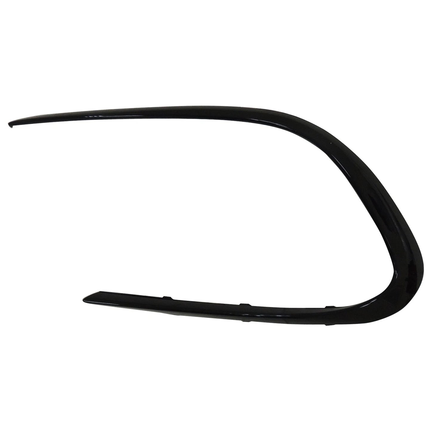 Replacement Black Front Driver Side Bumper Cover Grille Molding