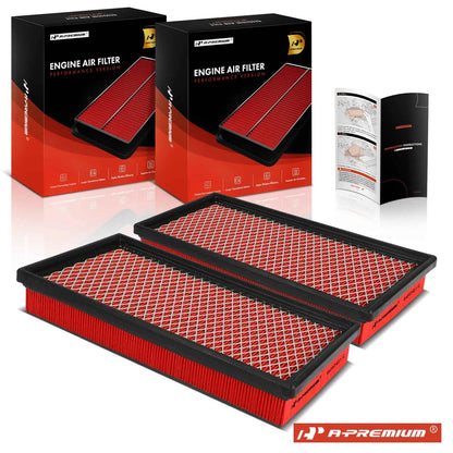 2X High Performance Engine Air Filter for Chevy Camaro (1993–1997)