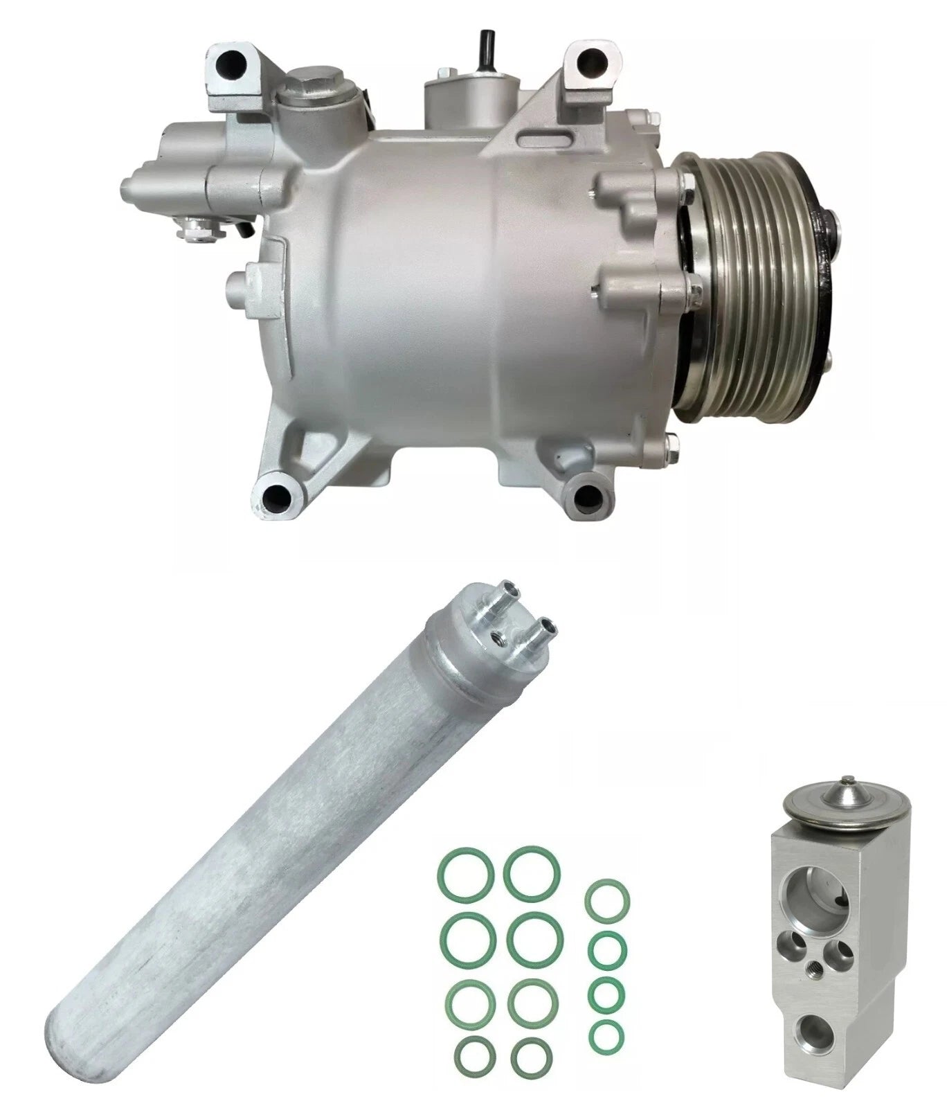 AC Compressor Kit Replacement for Honda Civic Si Sedan 2.0L (2009–2010)