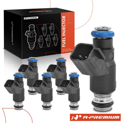 6x Fuel Injector for Chevy Impala Malibu (2006–2010) Buick Lucerne Pontiac