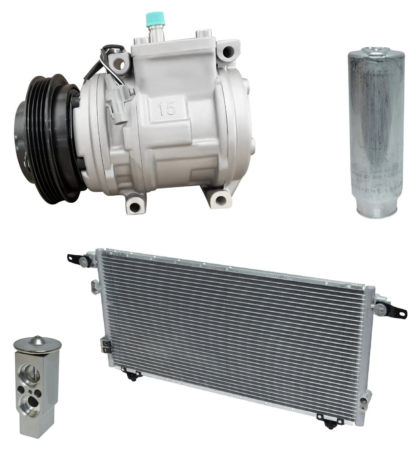 AC Compressor Kit With Condenser for Toyota Tundra 3.4L (2002–2004)