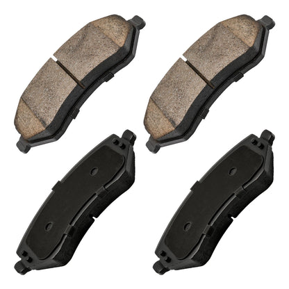 4X Front Ceramic Brake Pads for Dodge Grand Caravan (2001–2005)