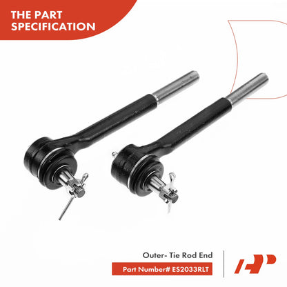 6x Inner & Outer Tie Rod Ends for Chevrolet Malibu (1979–1983)