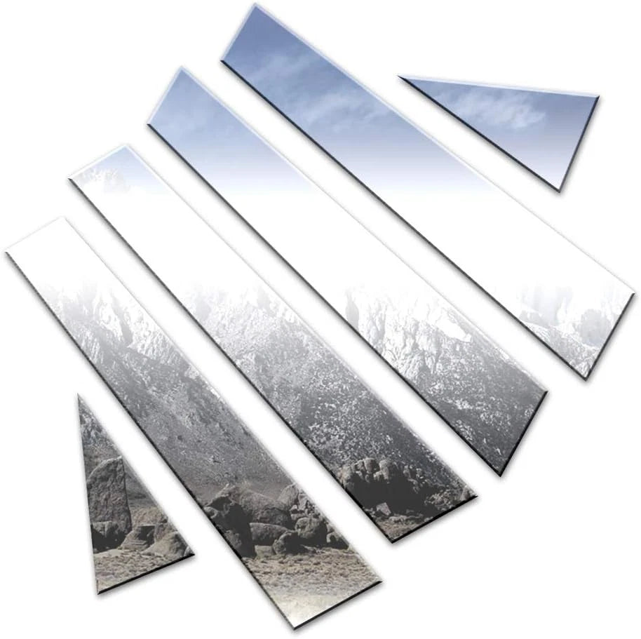 6pc. Luxury FX Chrome Pillar Post Trim for 2014-2020 Infiniti Q70 4-door