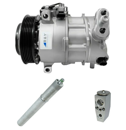 AC Compressor Kit Replacement for Dodge Dart 2.0L 2.4L (2015–2016)