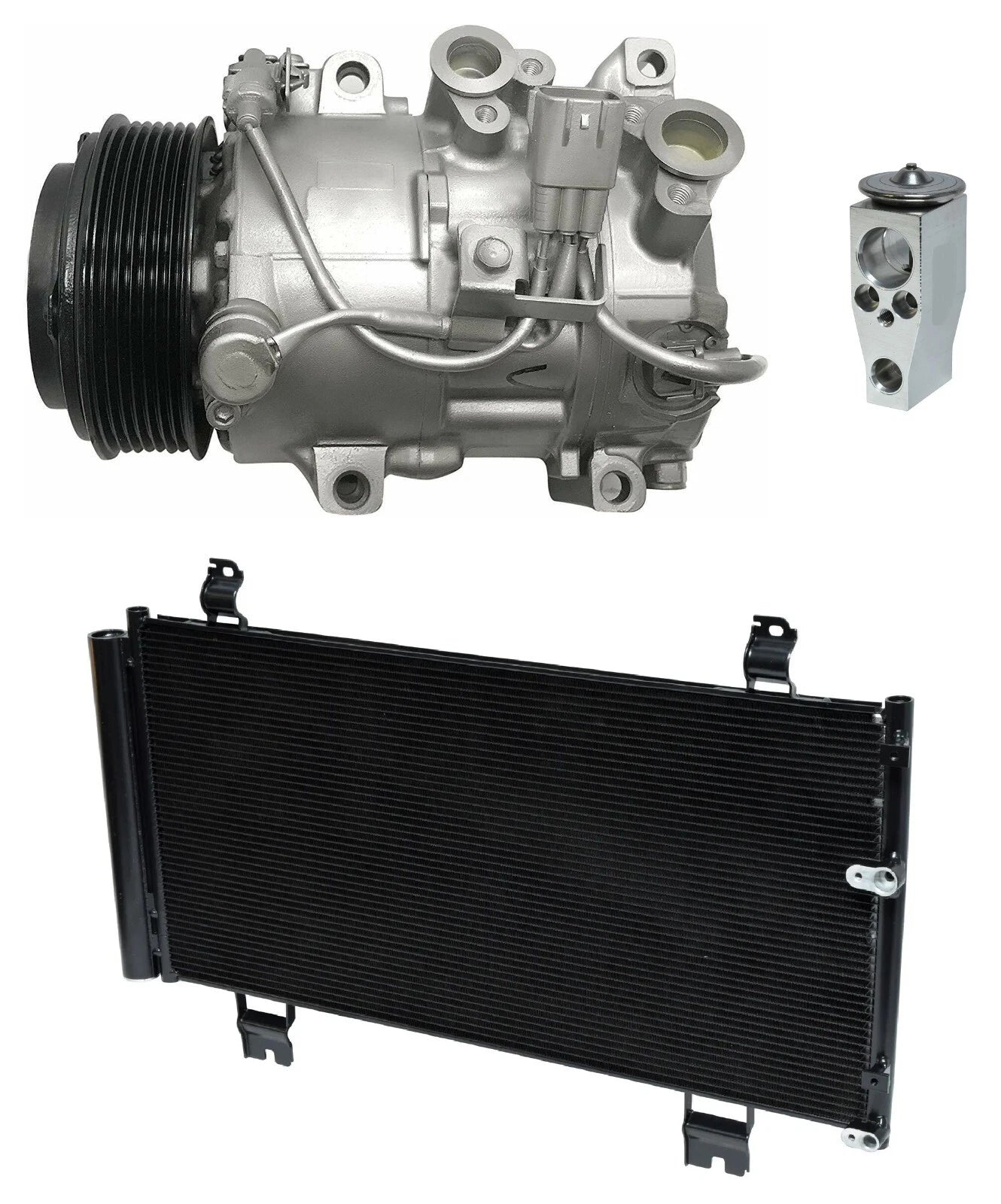 A/C Compressor Kit With Condenser for Lexus IS250 2.5L (2012–2015)