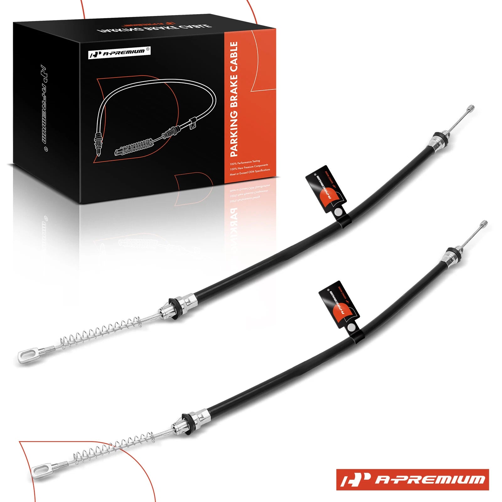 2X Rear Parking Brake Cables for Chevy Cavalier (1995–2002)