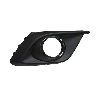 Replacement Black Matte Passenger Side Fog Light Bezel