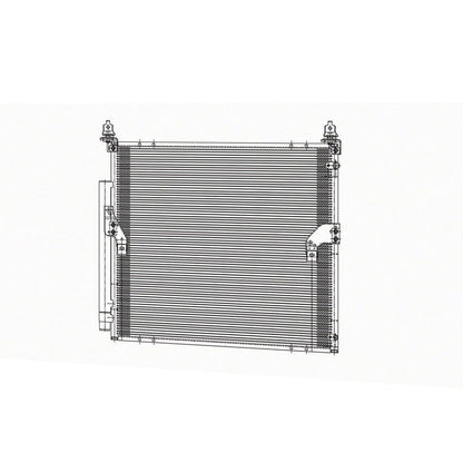 A/C Condenser Replacement w Receiver Drier for Toyota FJ Cruiser (2007–2014)
