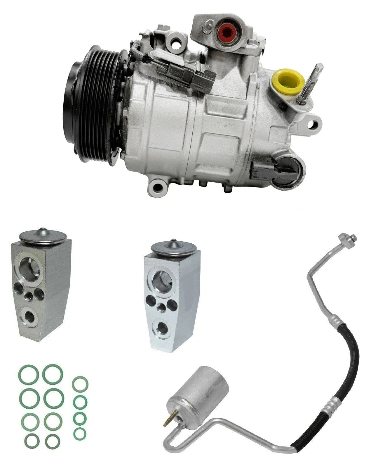 A C Compressor Kit Replacement for Ford Flex 3.5L Turbo (2019–2019)