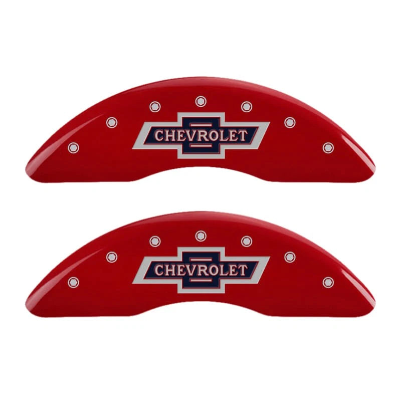 Caliper Covers Set of 4 Engraved for 2020-2024 Chevy Silverado 3500 HD