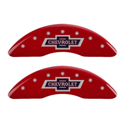Caliper Covers Set of 4 Engraved for 2020-2024 Chevy Silverado 3500 HD