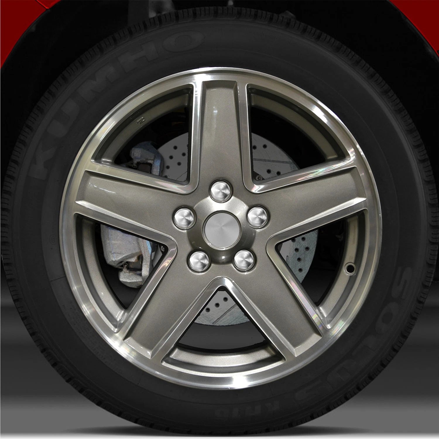 17x6.5 Factory Wheel (Medium Gray) For 2007-2010 Jeep Patriot