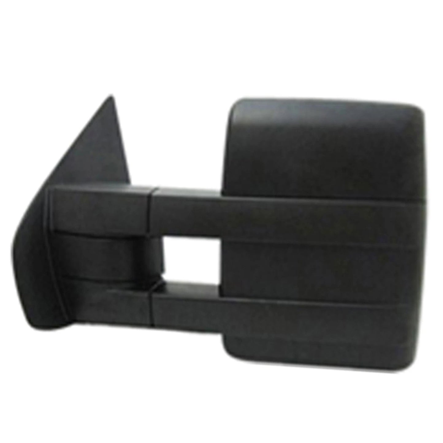 Driver Side Replacement Textured Manual Door Mirror w/o Puddle Light for
