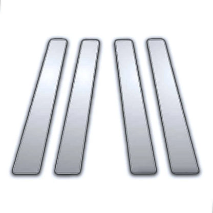4Pc Chrome Pillar Post Covers for Toyota Corolla (2009–2013)