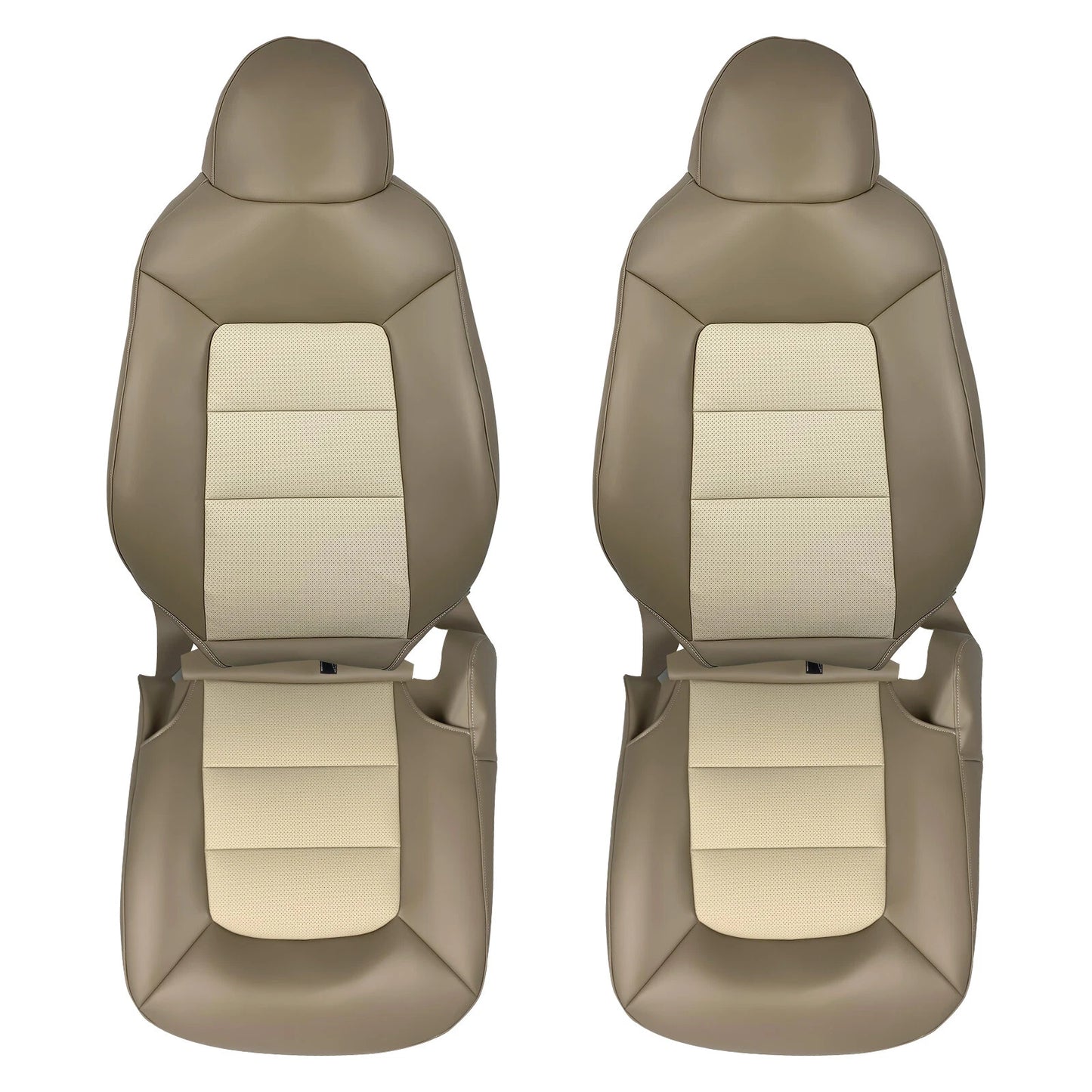 Front 2x Top & 2x Bottom Seat Covers for Ford Expedition Eddie Bauer (2003–2006)