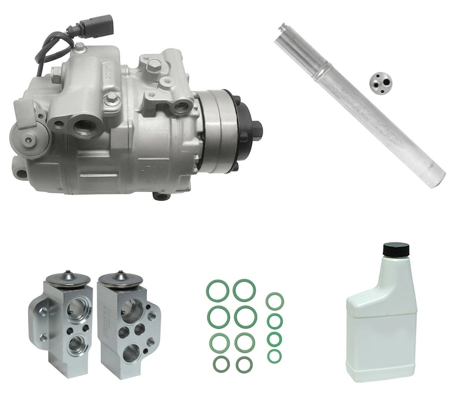 AC Compressor Kit Replacement for Audi S5 2008–2011