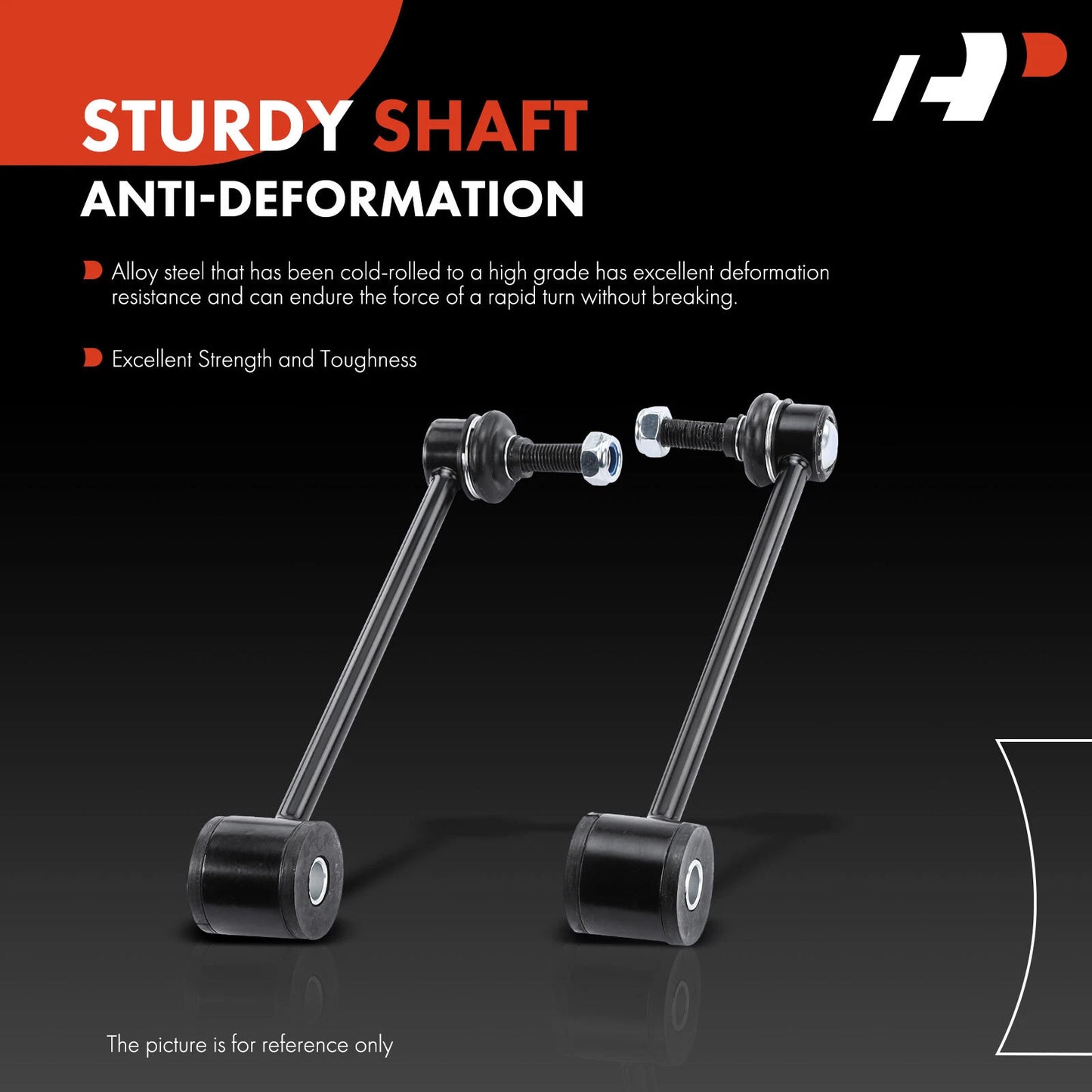 2X Rear Sway Bar Link for Jeep Wrangler (2007–2017)