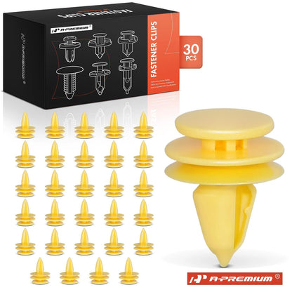 30 Pcs Nylon Rocker Panel Moulding Clips for GM Chevy