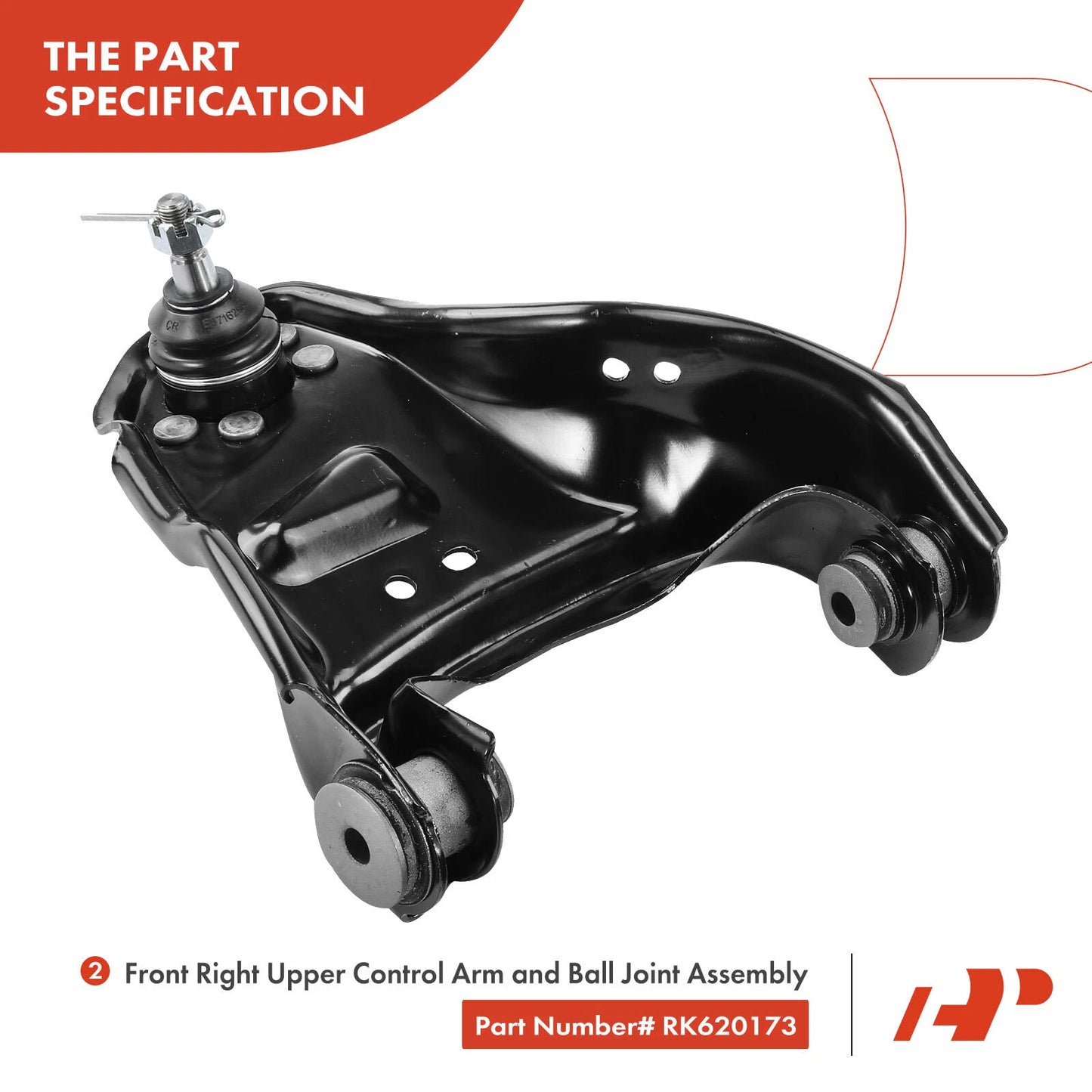 6X Control Arm with Ball Joint & Tie Rod End for Chevy Blazer (1995–2005)