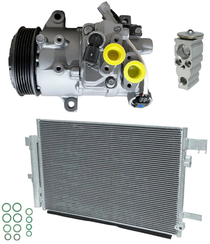 AC Compressor Kit With Condenser for Subaru Impreza 2.0L (2017–2017)
