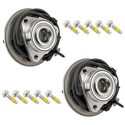 2x Front Wheel Hub Bearing Assembly for Ford Explorer Mountaineer (2011–2017)