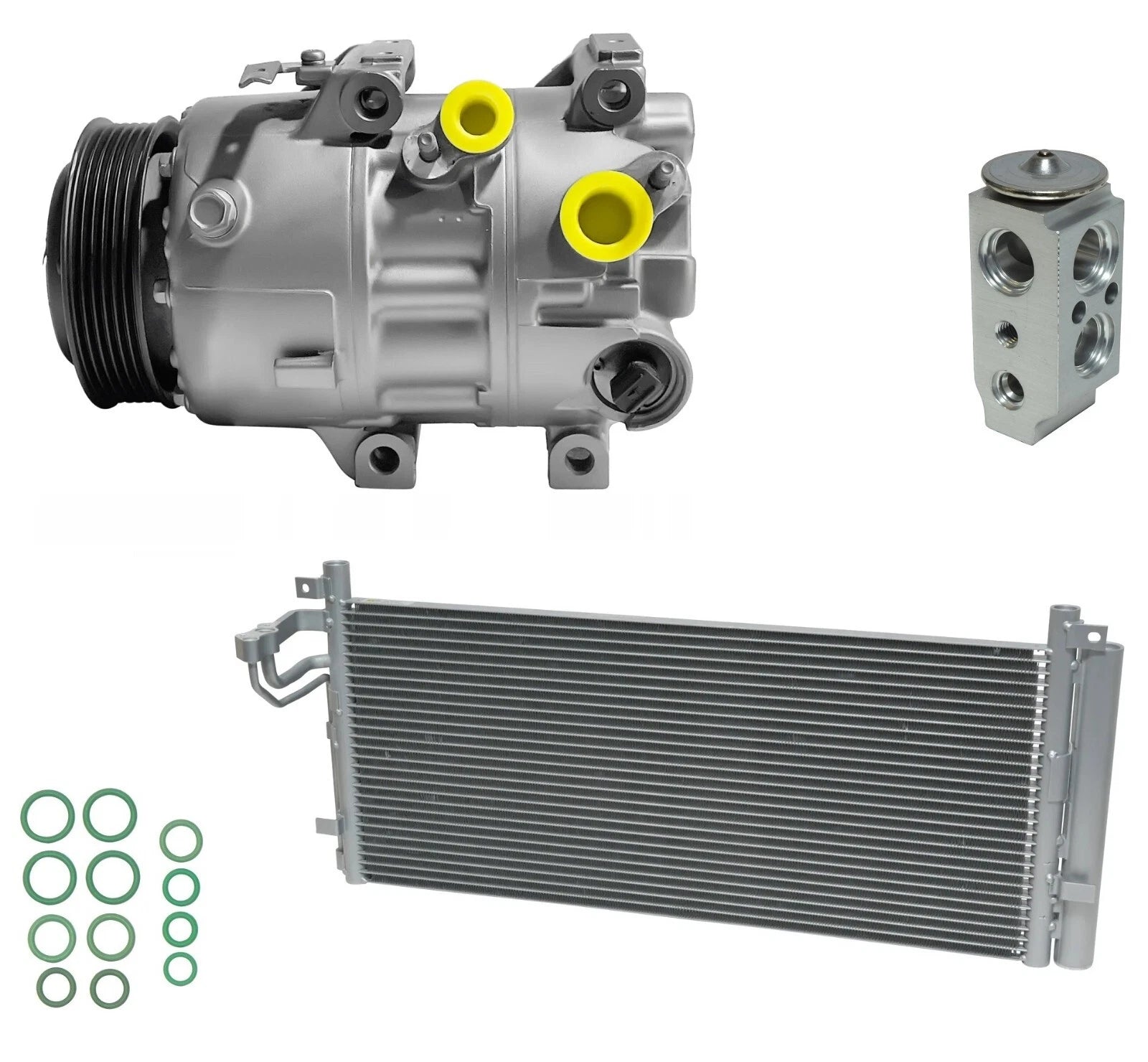A/C Compressor Kit with Condenser for Hyundai Genesis G70 (2021–2021)