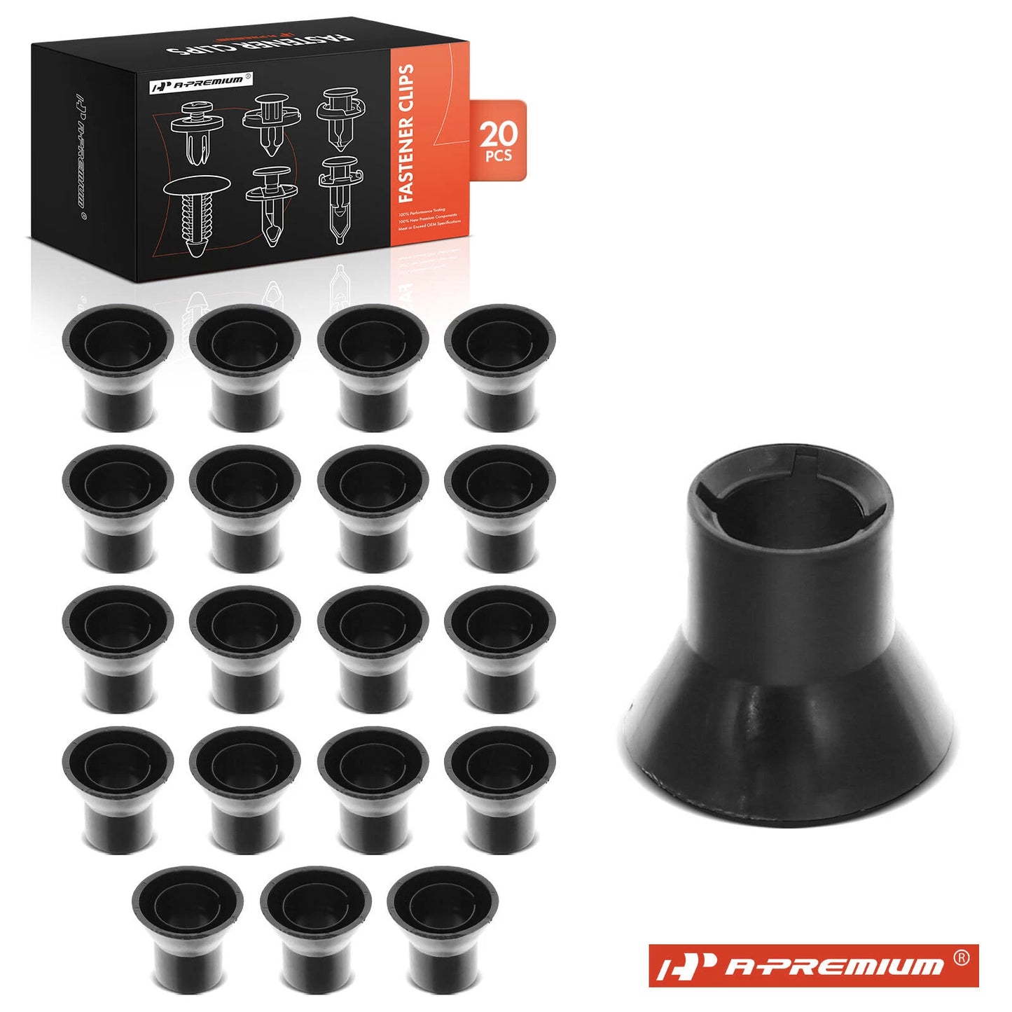 20Pcs Nylon Body Mount Cushion Clips for GM Chevy GMC