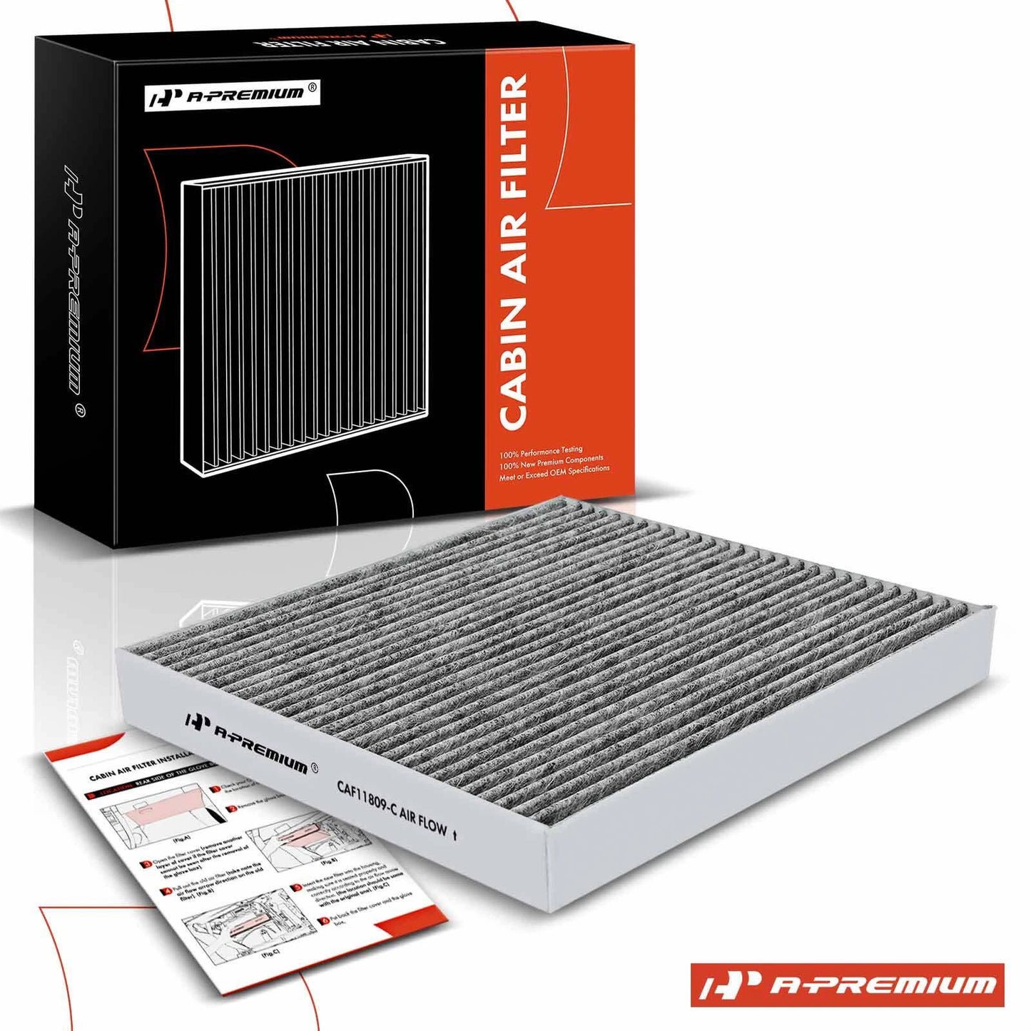 Activated Carbon Cabin Air Filter for Chevy Silverado 1500 HD (2007–2013)