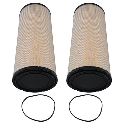 2x Air Filters for Freightliner Argosy FL80 Detroit Series 60 (1983–2007)