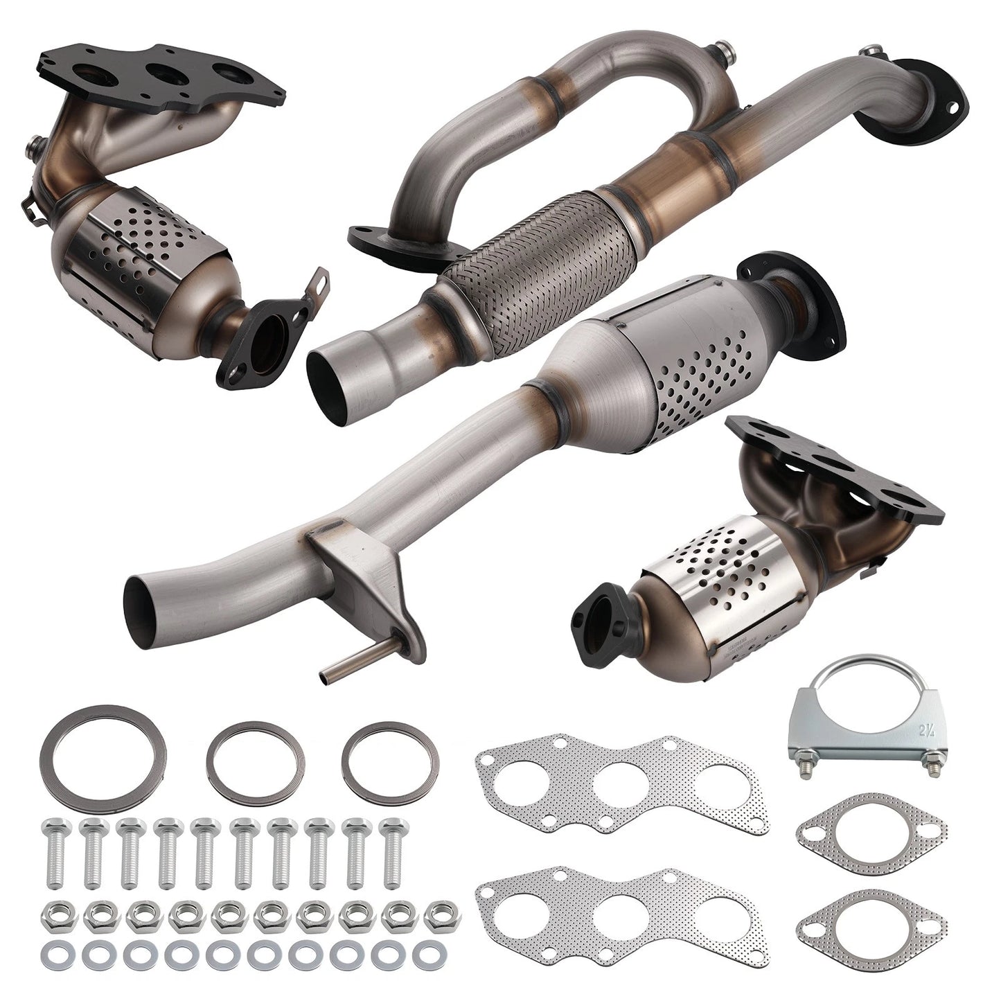 3x Catalytic Converter Set for Lexus ES350/Toyota Camry (2007–2017) EPA