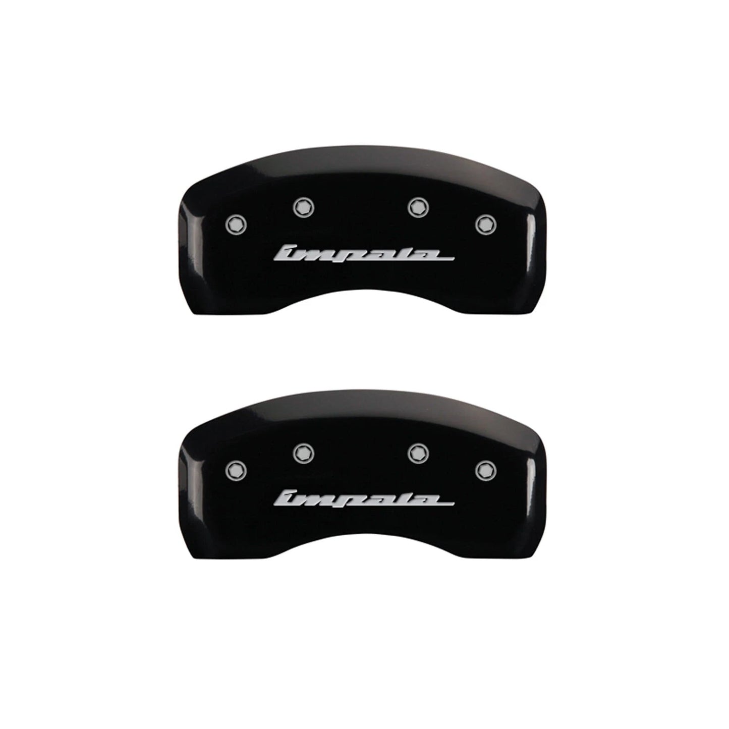 Caliper Covers Set of 4 Black for 2014–2020 Chevrolet Impala