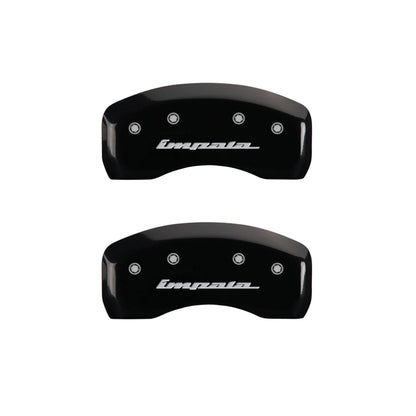 Caliper Covers Set of 4 Black for 2014–2020 Chevrolet Impala