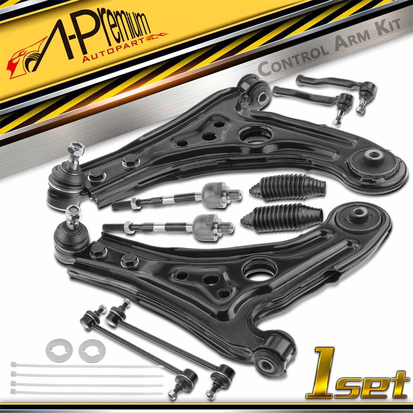 10x Front Control Arm with Ball Joint for Chevy Aveo G3 (2007–2011)