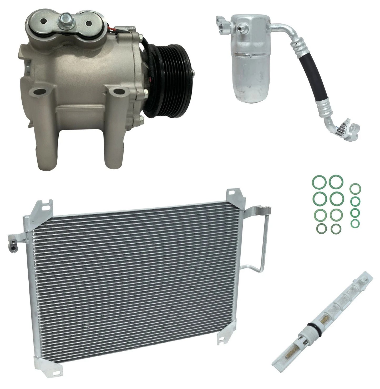AC Compressor Kit With Condenser for GMC Envoy 4.2L (2002–2009)
