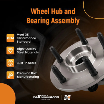 Front Hub Assembly Pack for Dodge Ram 1500 (2002–2005)