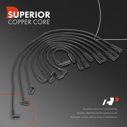 9x Spark Plug Wire Set for Chevy Camaro Pontiac Firebird (1996–1997)