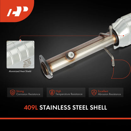 Catalytic Converter Rear for Chevy S10 GMC Sonoma Isuzu Hombre (1996–2003)