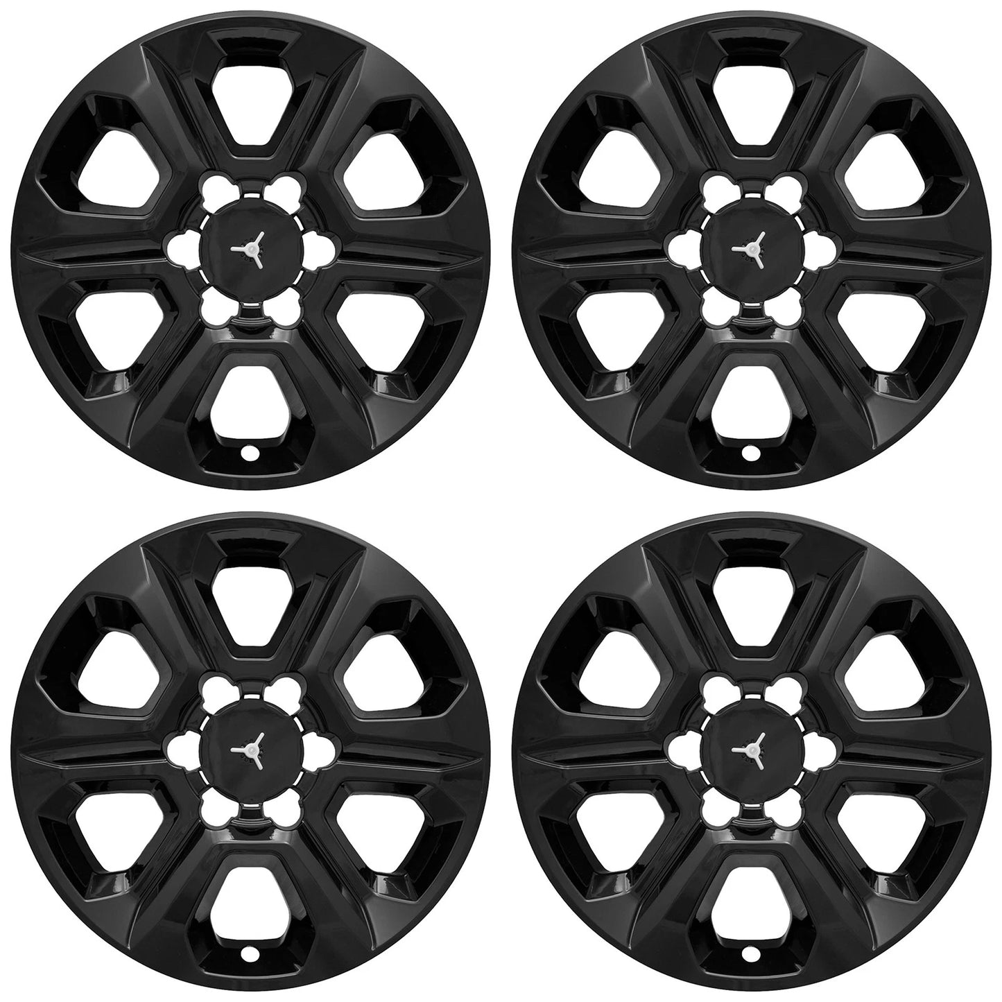 17" Gloss Black Wheel Skins for 2014-2021 Toyota 4Runner - UQSK0574
