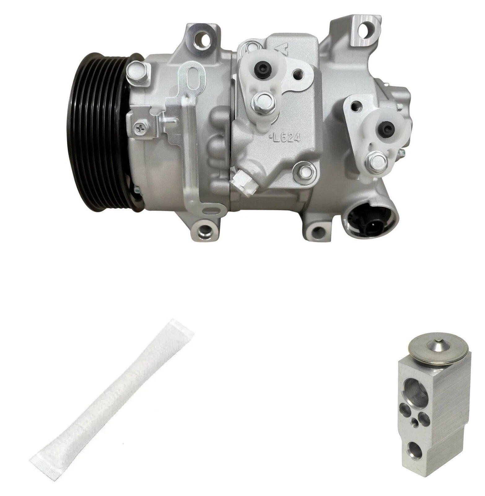 AC Compressor Kit Replacement for Pontiac Vibe 1.8L 2.4L (2009–2010)