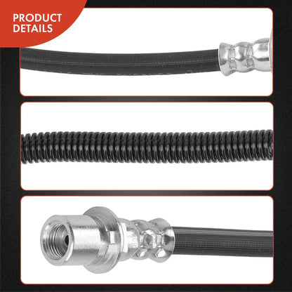 2X Front Brake Hydraulic Hose for Chevy Silverado 1500 (2006–2007)