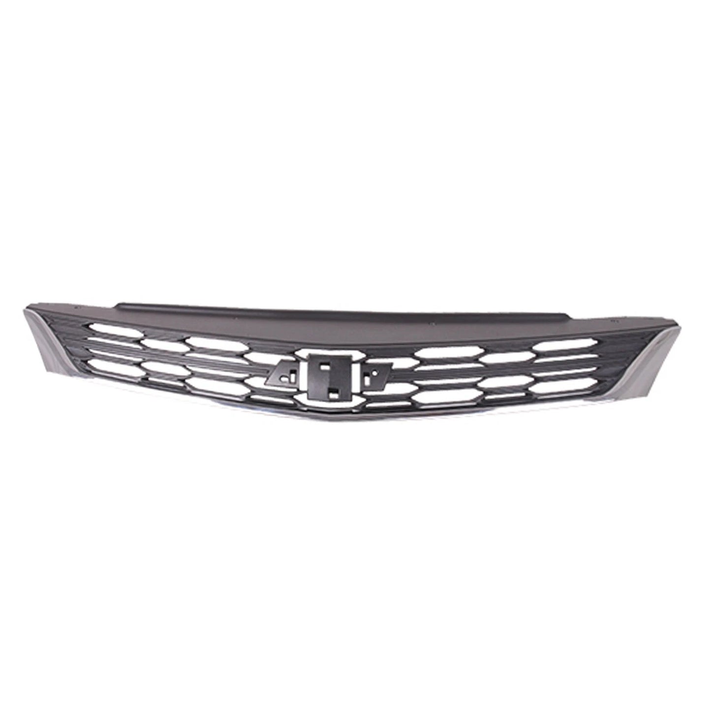 Front Upper Grille Replacement Black Chrome ABS for Ford Explorer (2011–2019)